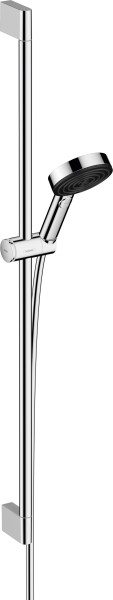 Hansgrohe Brauseset Pulsify 105 3jet Relaxation EcoSmart mit Brausestange 900mm chrom, 24171000