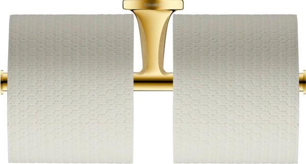 Duravit Starck T Papierrollenhalter Gold Poliert 255x255x50 mm - 0099383400
