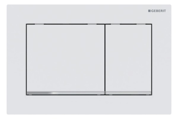 Geberit Omega30 Betätigungsplatte, für 2-Mengen-Spülung
