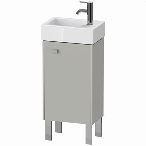 Duravit Brioso Waschtischunterbau bodenstehend Betongrau Matt 364x239x570 mm - BR4429R0707