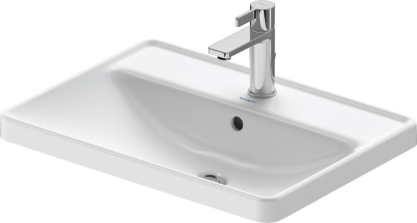 Duravit D-Neo Einbauwaschtisch Weiß Hochglanz 600 mm - 0357600027