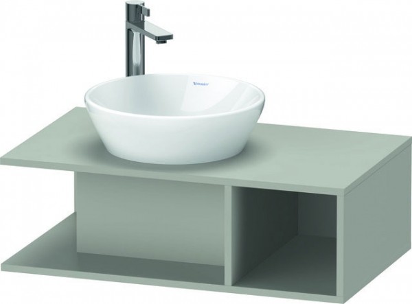 Duravit D-Neo Konsolenwaschtischunterbau wandhängend Betongrau Matt 800x480x260 mm - DE491800707