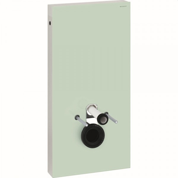 Geberit Monolith Sanitärmodul für Wand-WC 101 cm Glas mint, 131022SL5