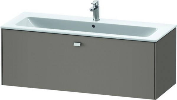 Duravit Brioso Waschtischunterbau wandhängend Basalt Matt 1220x479x442 mm - BR400401043