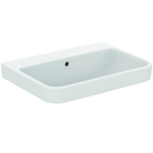 Ideal Standard Waschtisch i.life B o.Hl. mit Überlauf 650x480x180mm Weiss, T533401