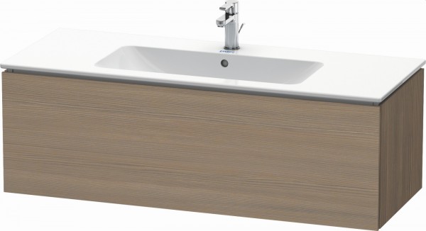 Duravit L-Cube Waschtischunterbau wandhängend Eiche Terra Matt 1220x481x400 mm - LC614303535