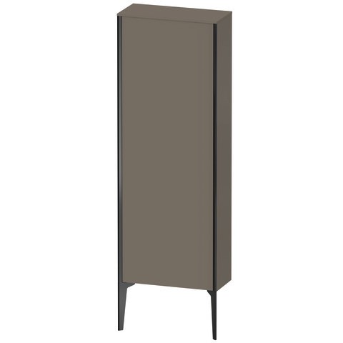 Duravit XViu Halbhochschrank Flanell Grau Seidenmatt 500x240x1330 mm - XV1316LB290