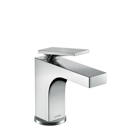 Hansgrohe Waschtischmischer 90 Axor Citterio HWB m.Zugst.Hebelgr.Rautenschliff chr., 39001000