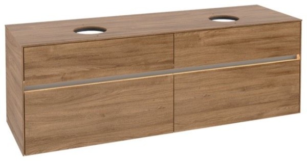 Villeroy & Boch Waschtischunterschrank Collaro C052B0 1600x548x500mm mit Beleuchtung