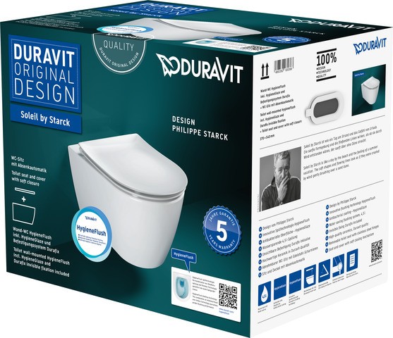 Duravit Soleil by Starck WC-Set wandhängend 370x540x400 mm - 45910920A1