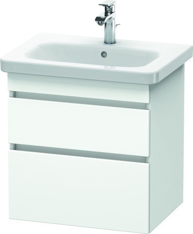 Duravit DuraStyle Waschtischunterbau wandhängend Weiß Matt 580x448x610 mm - DS648001818