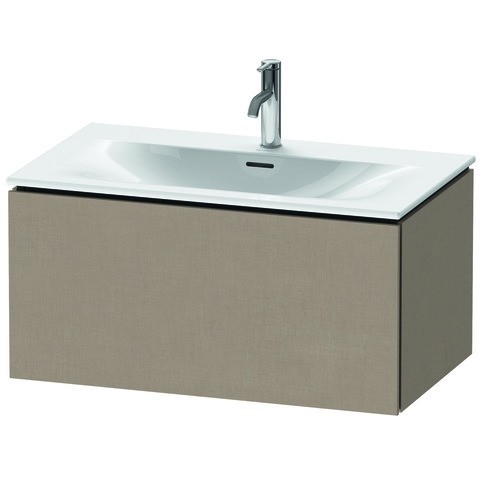 Duravit L-Cube Waschtischunterbau wandhängend Leinen Matt 820x481x400 mm - LC613707575