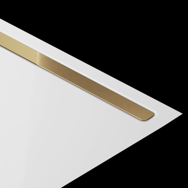 Kaldewei Designblende Mod. 4134 für NEXSYS für DW mit Länge 1000mm,gold glänzend