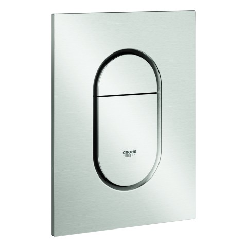 Grohe WC-Betätigung Arena Cosmopolitan S 37624 2-Mengen/Start&Stopp supersteel, 37624DC0