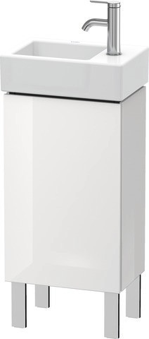 Duravit L-Cube Waschtischunterbau bodenstehend Weiß Supermatt 364x241x582 mm - LC6793L8484