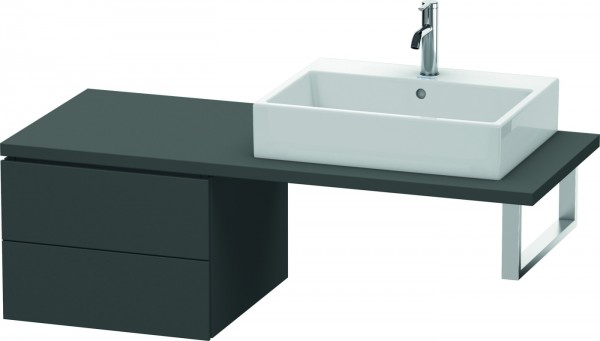 Duravit L-Cube Unterschrank für Konsole Graphit Matt 520x547x400 mm - LC583704949