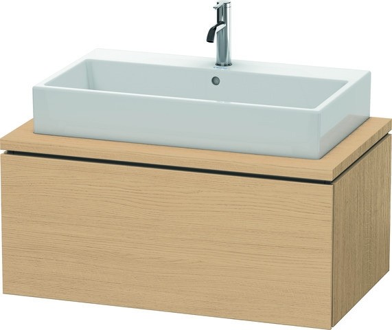 Duravit L-Cube Konsolenwaschtischunterbau wandhängend Natur Eiche Matt 920x547x400 mm - LC581303030