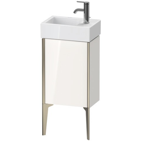 Duravit XViu Waschtischunterbau bodenstehend Weiß Hochglanz 364x234x493 mm - XV4530LB185