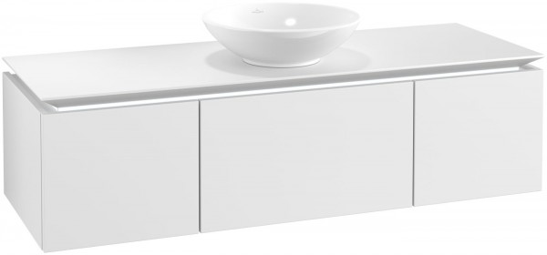 Villeroy & Boch Waschtischunterschrank Legato B245L0, WT mittig White Matt, B245L0MS