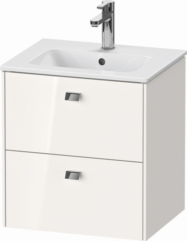 Duravit Brioso Waschtischunterbau wandhängend Weiß Hochglanz 520x419x553 mm - BR432701022