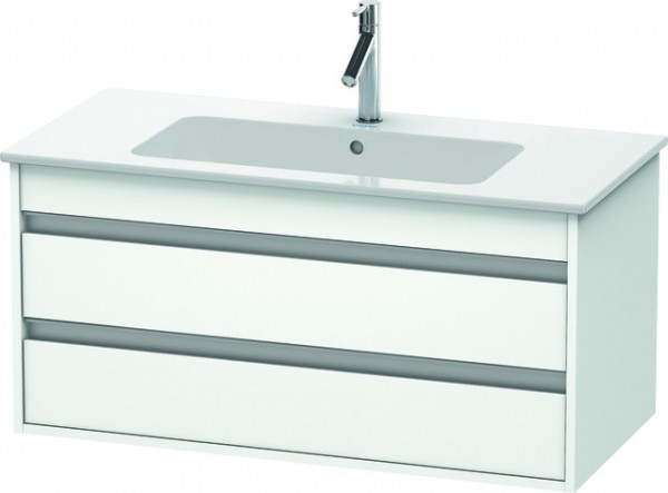 Duravit Ketho Waschtischunterbau wandhängend Weiß Matt 1000x475x480 mm - KT643001818