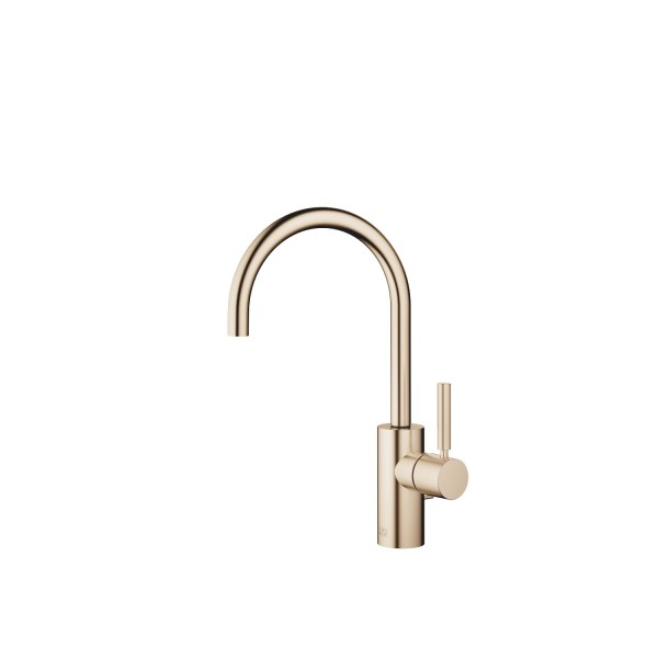 Dornbracht Waschtisch-Armatur mit Ablaufgarnitur META 33560661 Light Gold gebürstet, 33560661-27