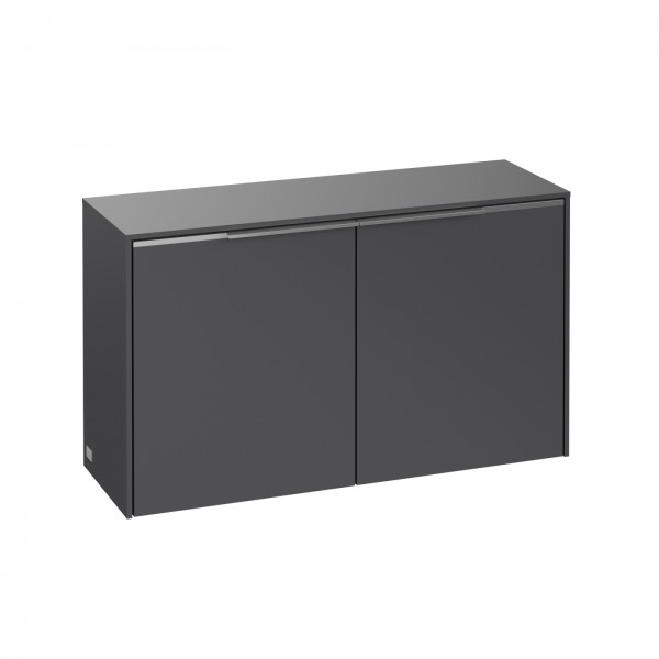 Villeroy & Boch Subway 3.0 Sideboard, 2 Türen, 728 x 423 x 240,5 mm, Graphite / Graphite