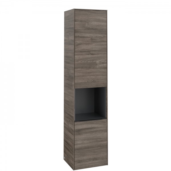 Villeroy & Boch Subway 3.0 Hochschrank, 2 Türen, 400 x 1710 x 346,5 mm, Stone Oak / Stone Oak