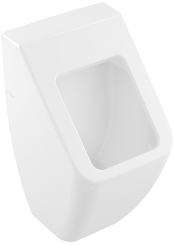 Villeroy & Boch Absaug-Urinal Venticello 5504R0 285x545x315mm Stone White CeramicPlus, 5504R0RW