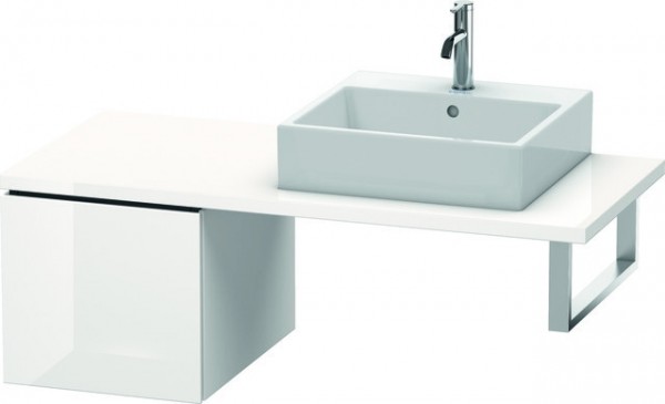 Duravit L-Cube Unterschrank für Konsole Weiß Hochglanz 420x547x400 mm - LC583102222