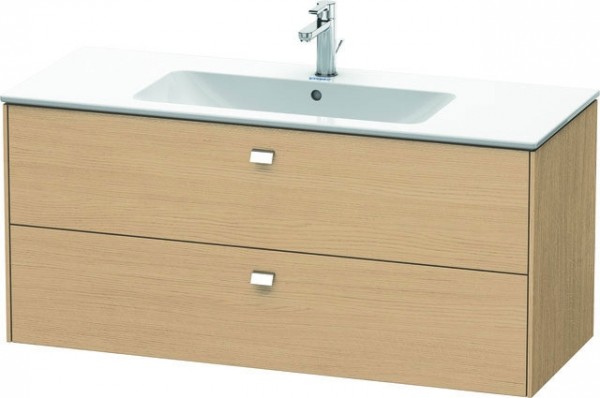 Duravit Brioso Waschtischunterbau wandhängend Natur Eiche Matt 1220x479x553 mm - BR410401030