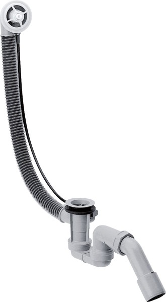 Hansgrohe Wannenab-u.Überlaufgarnitur Flexaplus Grundset m.flex.Überlaufschlauch, 58140180