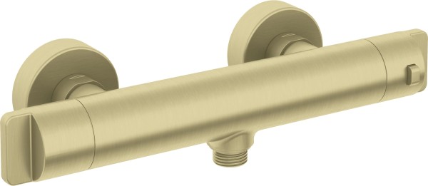 Neuesbad Thermostat Brausearmatur, Oberfläche: gold gebürstet