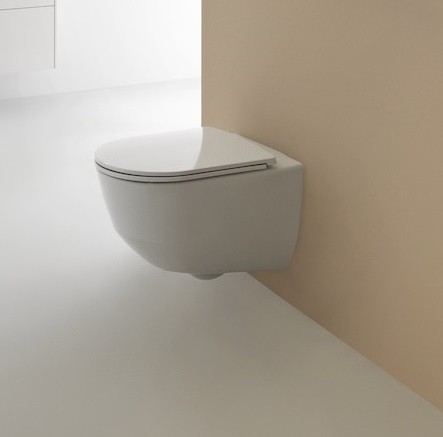 Laufen Wand-WC Laufen Pro 360x530, weiß mit LCC, Tiefspüler, spülrandlos,  82096.6, 8209664000001 für 198,00 €