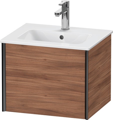 Duravit XViu Waschtischunterbau wandhängend Nussbaum Matt 510x420x400 mm - XV42150B279