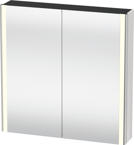 Duravit XSquare Spiegelschrank Weiß 800x155x800 mm - XS7112022220000