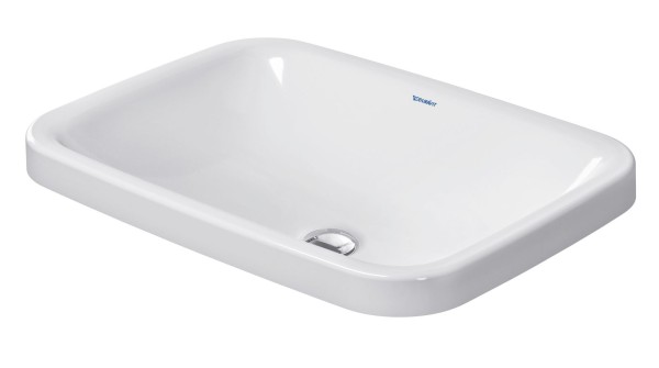 Duravit DuraStyle Einbauwaschtisch Weiß Hochglanz 600 mm - 03726000001