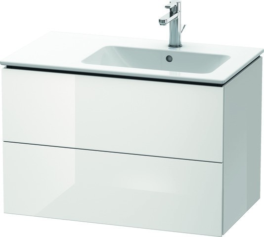 Duravit L-Cube Waschtischunterbau wandhängend Weiß Hochglanz 820x481x550 mm - LC629208585