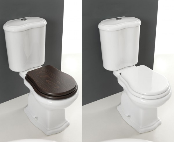Axa one Contea Stand-WC für Kombination, B: 380, T: 720, H: 400 mm, weiss