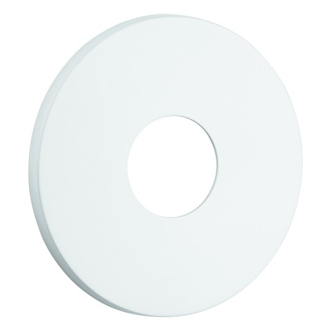 Grohe Rosette 48428 rund für EHM-Fertigmontagesets moon white, 48428LS0