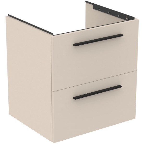 Ideal Standard Waschtischunterschrank i.life B 2 Auszüge 600x505x630mm Sandbeige matt, T5270NF