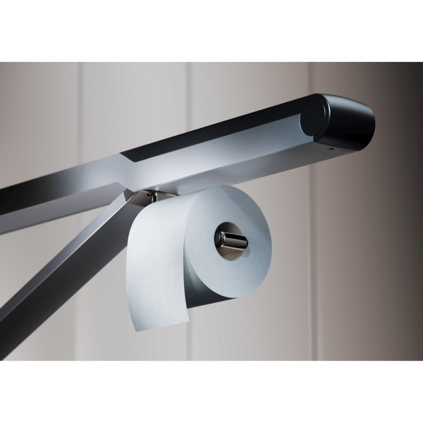KEUCO AXESS Toilettenpapierhalter für Stützklappgriff, 35062010037