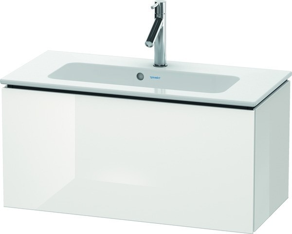 Duravit L-Cube Waschtischunterbau wandhängend Weiß Hochglanz 820x391x400 mm - LC615708585