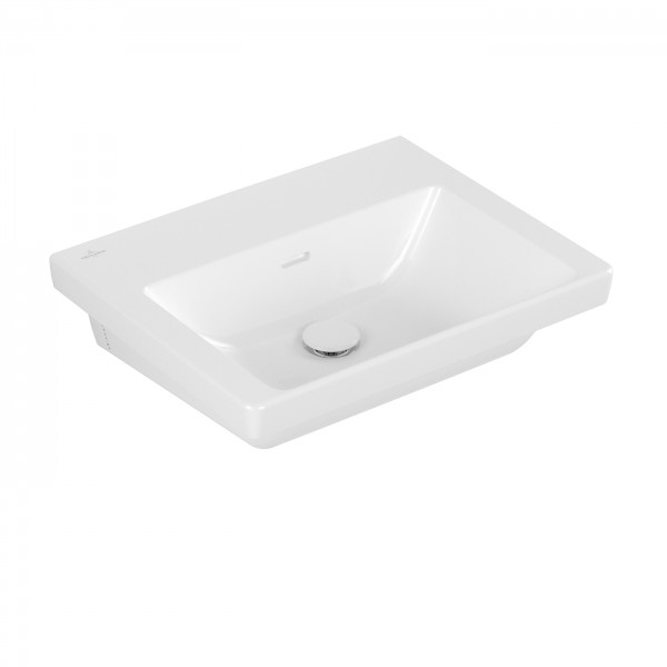 Villeroy & Boch Subway 3.0 Waschbecken, 550 x 440 x 165 mm, Weiß Alpin CeramicPlus, ohne Überlauf, u