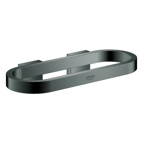 GROHE Handtuchring und Halter Selection 41035 hard graphite, 41035A00