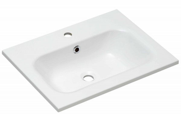 Pelipal Serie 6110 Mineralmarmor-Waschtisch MMWT73-610, B:610, H:20, T:460mm