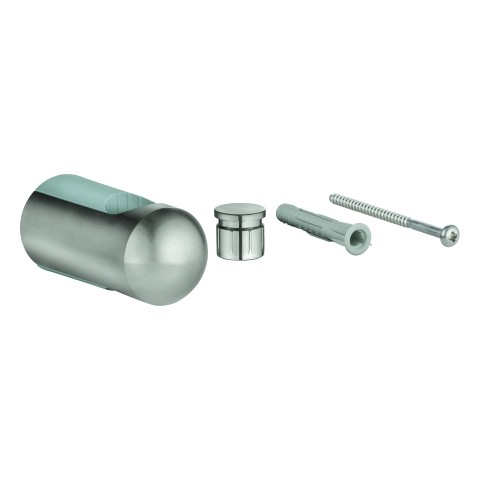 GROHE Brausestangenhalter 48100 für Brausestangen D: 22mm supersteel, 48100DC0