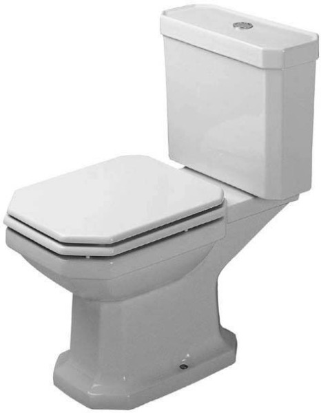 Duravit Serie 1930 Stand WC für Kombination Weiß Hochglanz 665 mm - 0227010000