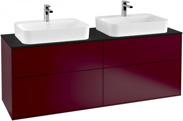Villeroy & Boch Waschtischunterschrank Finion G43 1600x603x501mm Wandbel f. 2 Waschtische, G43200HB