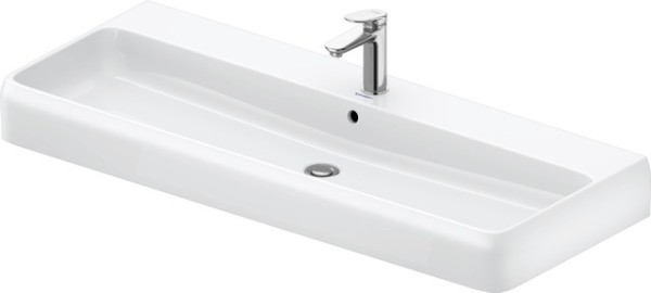 Duravit Qatego Waschtisch Weiß Hochglanz 1200 mm - 2382122027